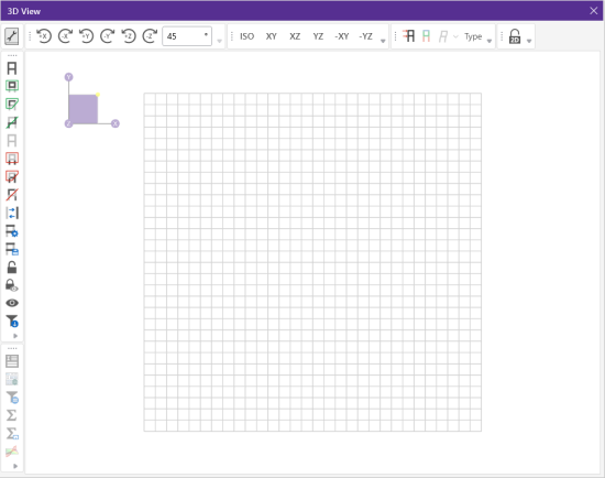 Drawing Grid Type -  Rectangular